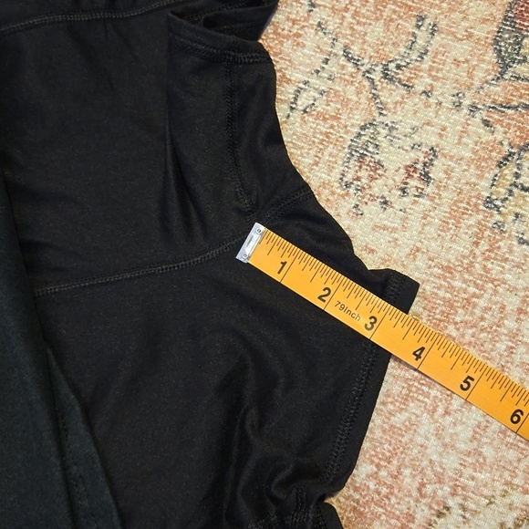 Jessica Simpson Active Back Pleated 3 Pocket Black Golf Tennis Skort - Size M - Picture 10 of 12